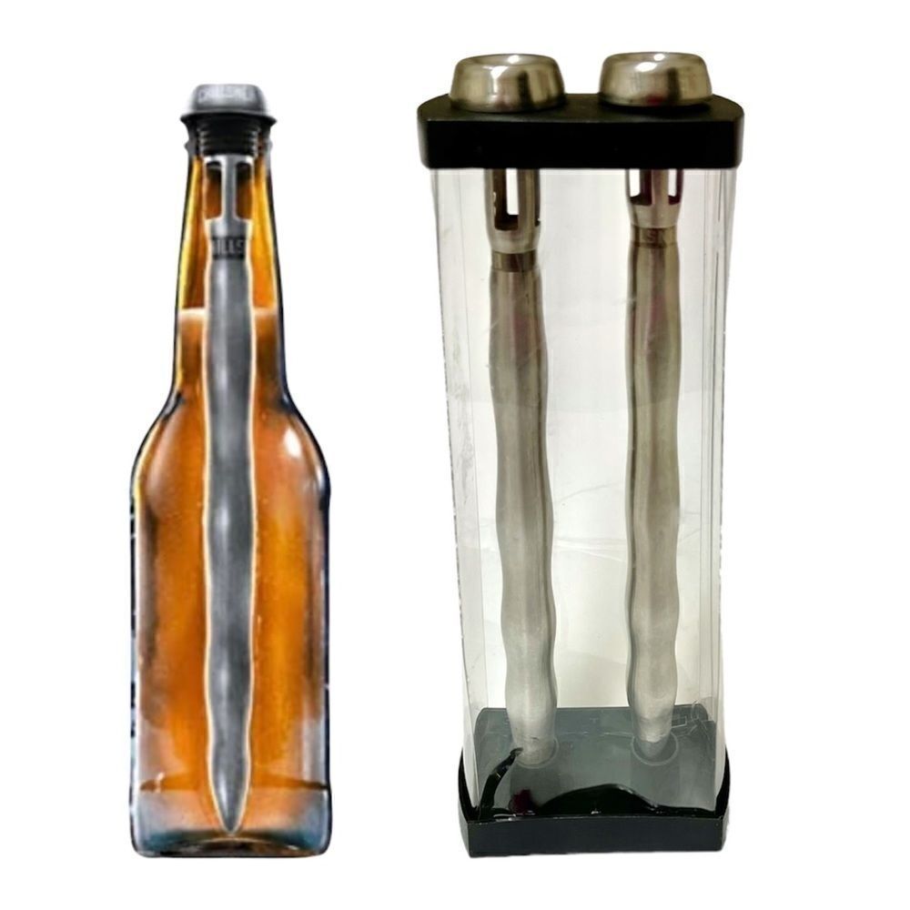 Chillsner Drink-Thru In Bottle Beer Chiller 2-Pack by Corkcicle